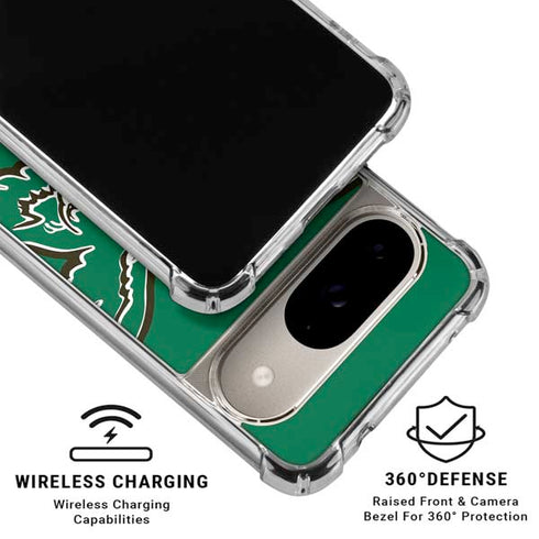 NFL Philadelphia Eagles Retro Logo Google Pixel 10 Clear Case